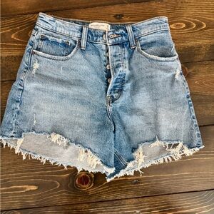 Abercrombie and Fitch High Rise Dad Short, Curve Love